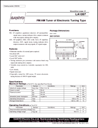 LA1267 Datasheet