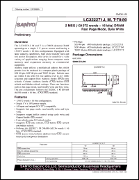 LC322271T-80 Datasheet