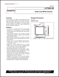 LC74201JE Datasheet
