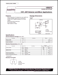 1SS375 Datasheet