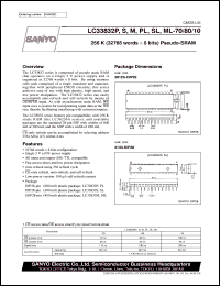 LC33832P-70 Datasheet