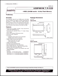 LE28F4001T-15 Datasheet