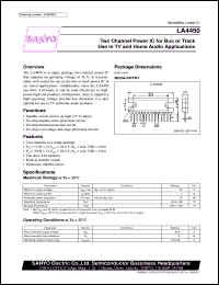 LA4450 Datasheet