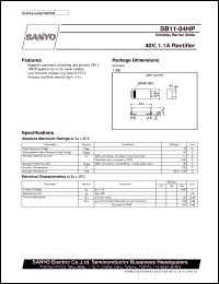 SB11-04HP Datasheet