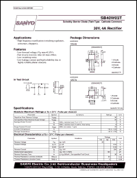 SB40-05H Datasheet