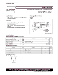 SBA120-18J Datasheet