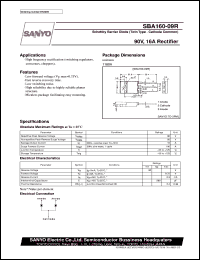 SBA160-09R Datasheet