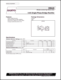 DBA20 Datasheet