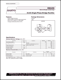 DBA250 Datasheet