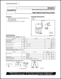 DCA015 Datasheet