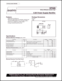 DFA08 Datasheet