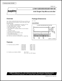 LC864128B Datasheet