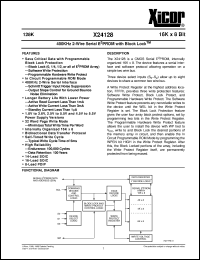 X24165PI Datasheet