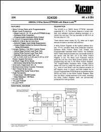 X24320P-1,8 Datasheet