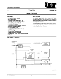 X24C01PM-2,7 Datasheet