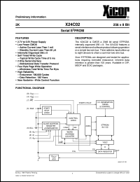 X24C02S8M-3 Datasheet