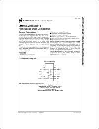 LM119H/883 Datasheet