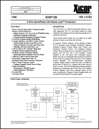 X24F128SE Datasheet