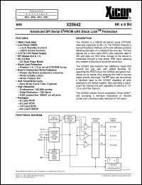 X25642PM-2,7 Datasheet