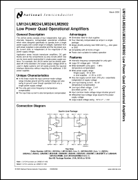 LM124AW/883 Datasheet