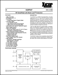 X25F047VI-5 Datasheet