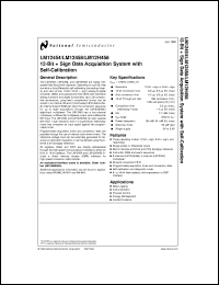 LM12H458MEL/883 Datasheet