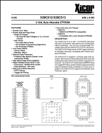 X28C512PMB-25 Datasheet