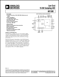 AD1380 Datasheet