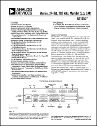 AD1853 Datasheet