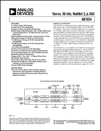 AD1854 Datasheet