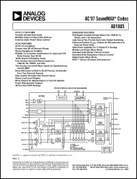 AD1885 Datasheet