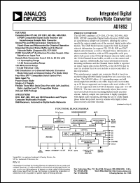 AD1892 Datasheet