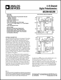 AD5204 Datasheet