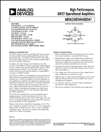 AD547 Datasheet