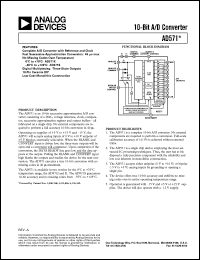 AD571 Datasheet