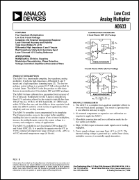 AD633 Datasheet