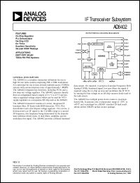 AD6402 Datasheet