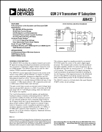 AD6432 Datasheet