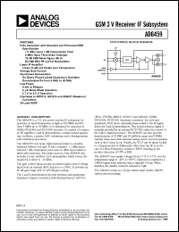 AD6459 Datasheet