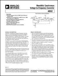 AD652 Datasheet