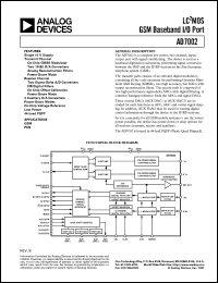 AD7002 Datasheet