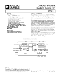 AD7011 Datasheet