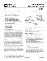 AD711 Datasheet