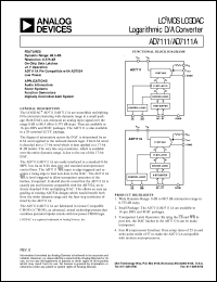 AD7111 Datasheet