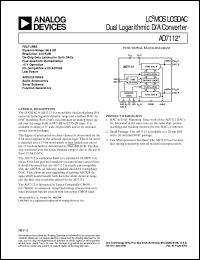 AD7112 Datasheet