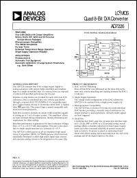 AD7226 Datasheet