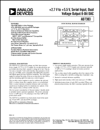 AD7303 Datasheet