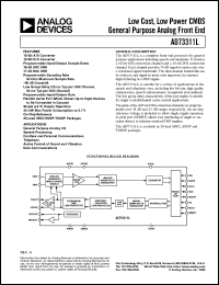 AD73311ARS Datasheet