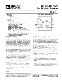 AD737 Datasheet