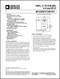 AD7477 Datasheet